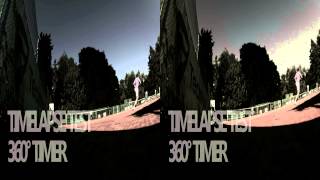 preview picture of video '(3D) Timelapse with a 360° egg-timer - Tennis session'