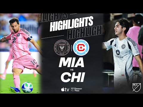Inter Miami CF vs. Chicago Fire FC | Full Match Highlights | 8-Goal Thriller!