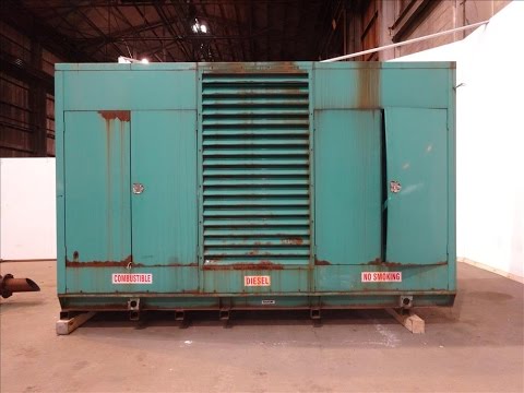 Used-Cummins 600 kW standby (545 prime) diesel generator set - stock # 47053001