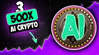 Top 3 TINY AI Crypto Coins To 500X In 2023 (Last Chance)