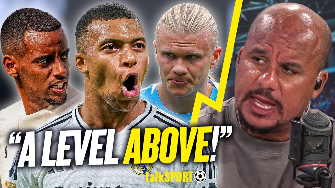 Mbappe BEATS Isak and Haaland to the title of BEST STRIKER in the world right now, insists Gabby!