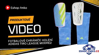 Fotbalové chrániče holení Adidas Tiro League modré2