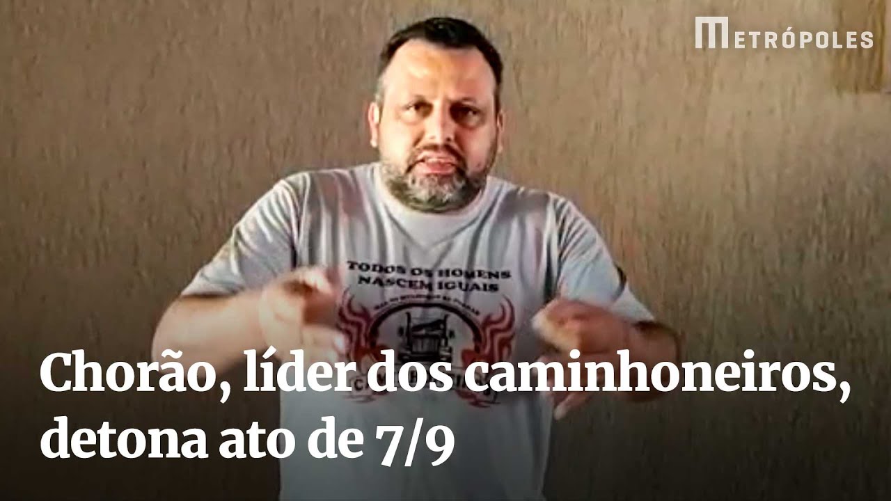 Chorão caminhoneiros critica Sérgio Reis e ato de 7 de setembro