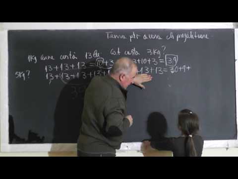 Lectia 1407 Probleme cu adunari si scaderi cu trecerea peste ordin - Clasa 0