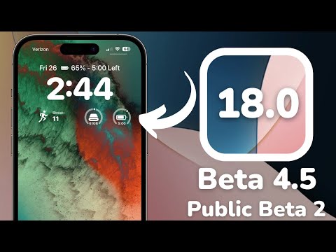 iOS 18 Beta 4.5 - What's new?