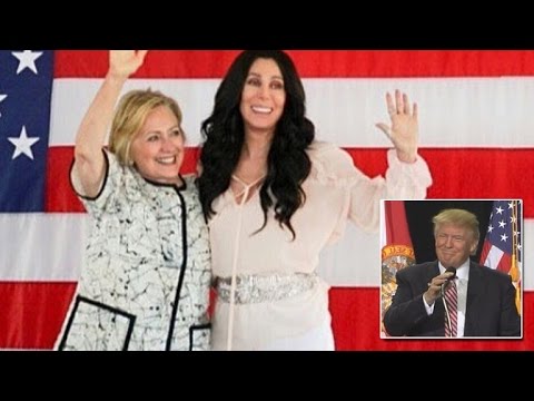Cher Blasts Donald Trump at Hillary Clinton Fundraiser: 'He's a F***ing Idiot!'