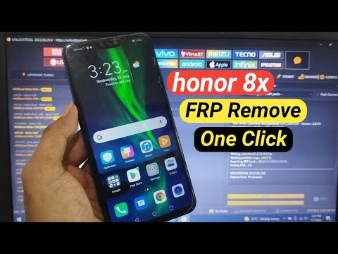 Honor 8x Bypass Google Accounts Honor 8x JSN-LX2 FRP Remove One Click By Unlocktool