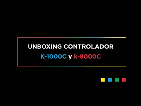 Unboxing de los controladores K-1000 C  Y K-8000 C