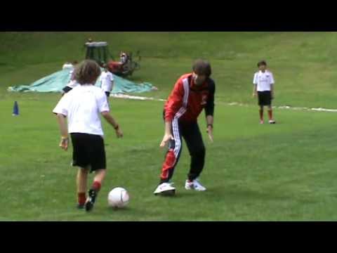 The approch of the defender - Filippo Galli - AC Milan academy camp