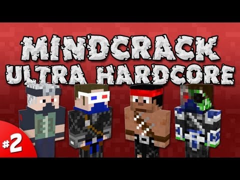 Minecraft MindCrack - Ultra Hardcore 4v4 S04E02 - Ninjas Herding Cows