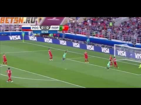 RUSSIA VS PORTUGAL 0-1 GOAL CRISTIANO RONALDO CONFEDERATIONS CUP 2017 21.6.2017