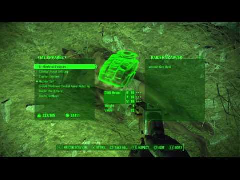 Fallout 4 Raider Burying His friend