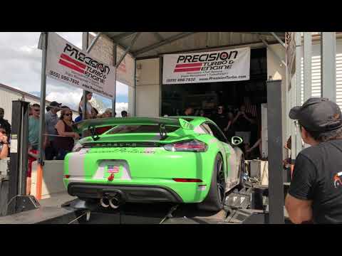 Project 718 - Cayman S Dyno Run - COBB Tune, AWE Exhaust, & other upgrades