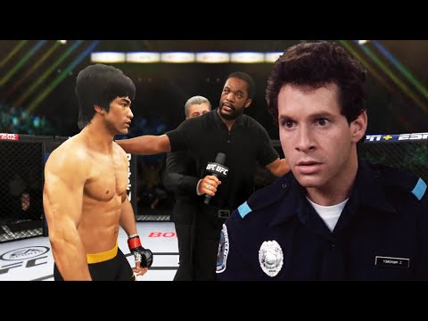 UFC 4 I Bruce Lee vs. Mahoney Carey (EA sports UFC 4)