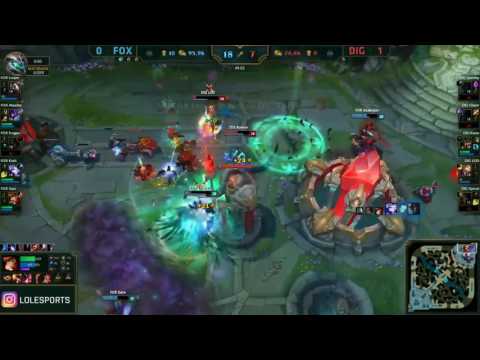 Dignitas vs Echo Fox Highlights NALCS  Spring 2017   DIG vs FOX  Week 2 Day 2