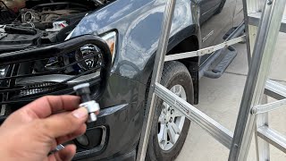 2016-2017 Chevy Colorado V6 Oil Pressure Sensor replacement