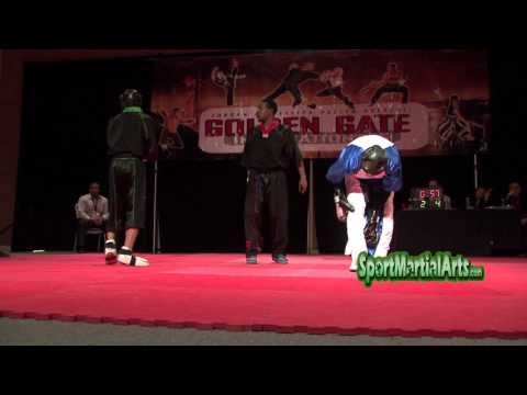 Karl Bettencourt v Julio Castro - Men's Sparring Semi-Finals - 2012 Golden Gate Int'ls