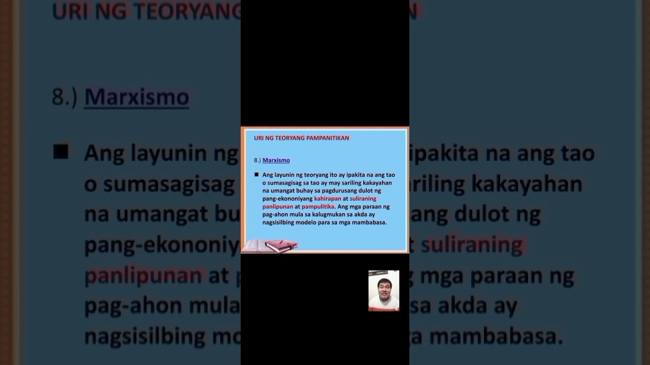 MGA IBAT-IBANG URI NG TEORYANG PAMPANITIKAN