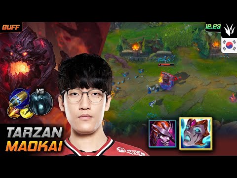 Tarzan Jungle Maokai Build Liandry's Anguish First Strike - LOL KR 12.23