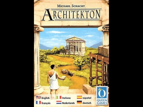 The Purge: # 991 Architekton: A two player tile laying game with very odd mechanics and scoring