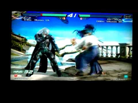 Tekken 6 BR - Kane (Lars) VS Ken I (Kaz) - Match 3