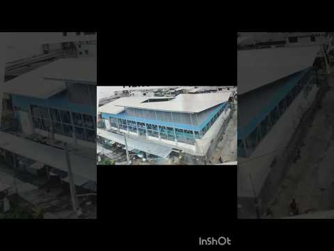 Alcaldía de Montalvo Los Ríos reubicacion de los comerciales Mal Estado el Nuevo Mercado Municipal