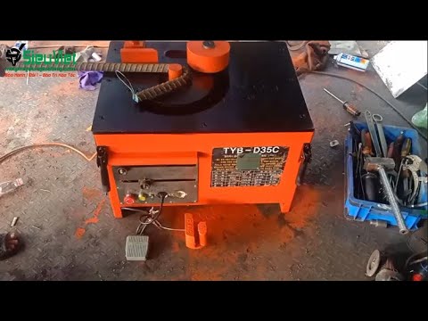 Máy uốn sắt TYB-D35C Taeyeon Hàn Quốc - Hàng đã qua sử dụng