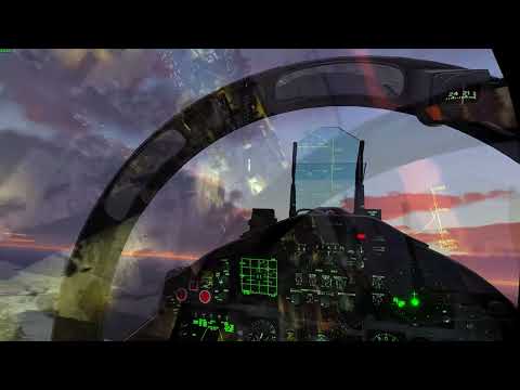 Alex Baker, Sahara Moon - Clocks| F15-C Flight Oculus Rift S DCS World
