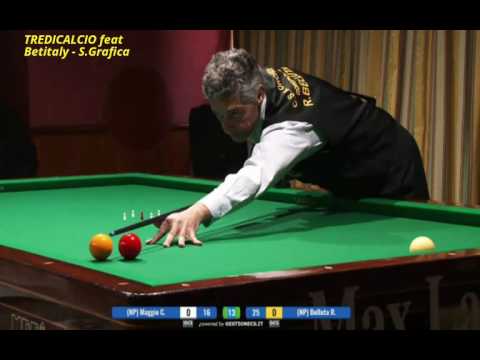 MAGGIO vs BELLUTA - 2^PROVA BILIARDO BTP 2016/17 CASERTA