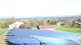preview picture of video 'Der neue Solarpark in Bernau'
