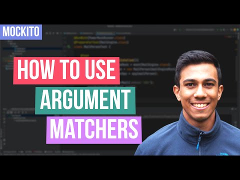 The easy way to use Argument Matchers -  JUnit Mockito Tutorial
