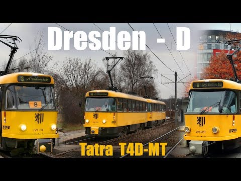 DRESDEN TRAM  -  TATRA T4D-MT  (2018)