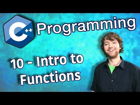 C Programming Tutorial 10 Intro to Functions