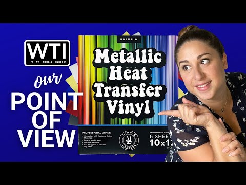 Hippie Crafter Heat Metallic Vinyl - WTI product video review