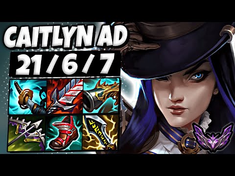 Caitlyn vs Jhin [ ADC ] Lol Korea Master Patch 14.8 ✅
