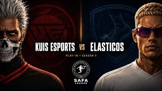 SAFA Pro League | Season 5 | QUARTER-FINAL 1 | KUIS eSports VS Elasticos | EA FC Pro Clubs