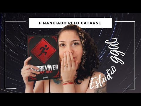 SOBREVIVER LIVRO JOGO: Unboxing e Primeiras impressões 🧟♀ | Dark Lore