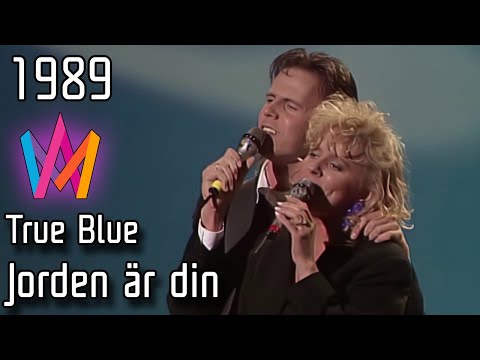Melodifestivalen 1989 – 03. Jorden är din – True Blue