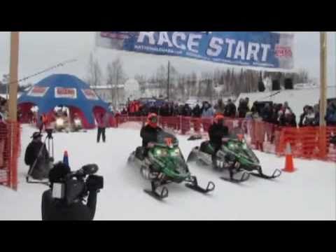 Iron Dog 2011 -- Todd Palin and Eric Quam Racing as Team 11