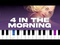 Gwen Stefani 4 In The Morning 2007 1 HOUR ENG ESP LYRICS LOOP