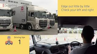 UD Trucks - 8 driving tips in parking areas