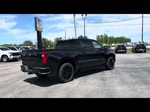 2026 Chevrolet Silverado 1500 Crew Cab Short Box 4-Wheel Drive High Country in Black for sale at Lally Chevrolet Ltd. in Tilbury, ON