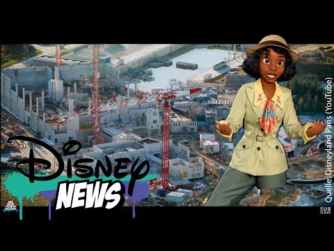 Krasser Umbau  von Disneyland Paris und heftigste Figuren in Disney World bei Tiana - Update / NEWS