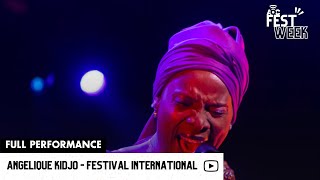 Angélique Kidjo at Festival International 2023