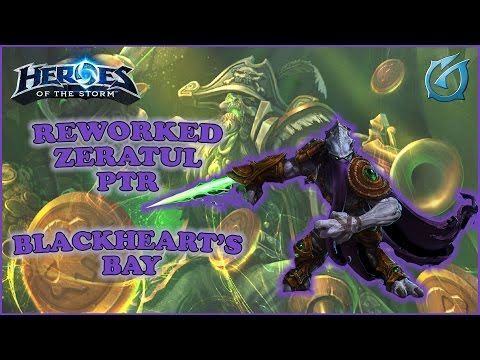 Grubby | Heroes of the Storm | Re-worked Zeratul - PTR - Blackheart's Bay