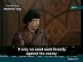 Gaddafi speech:'America hanged Saddam and we ...