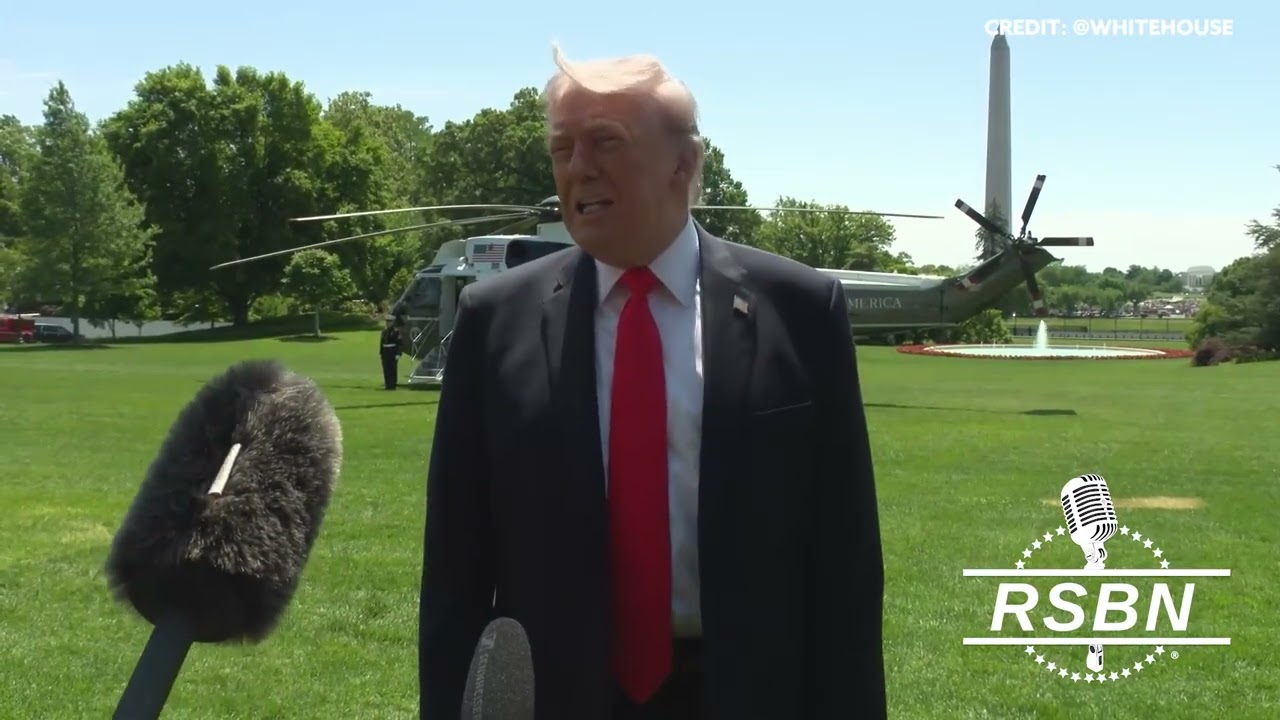 WATCH: President Trump Holds Press Gaggle Before Massive Rally at The Villages - 05/01/26