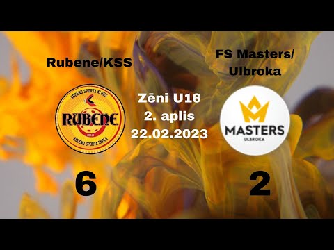 Floorball Zēni U16 Rubene/KSS - FS Masters/Ulbroka 22.02.2023 HIGHLIGHTS
