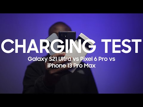 S21 Ultra vs Pixel 6 Pro vs iPhone 13 Pro Max | Battery Charging Test
