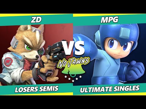 No Jawns 2 Losers Semis - ZD (Fox) Vs. MPg (Mega Man) SSBU Ultimate Tournament